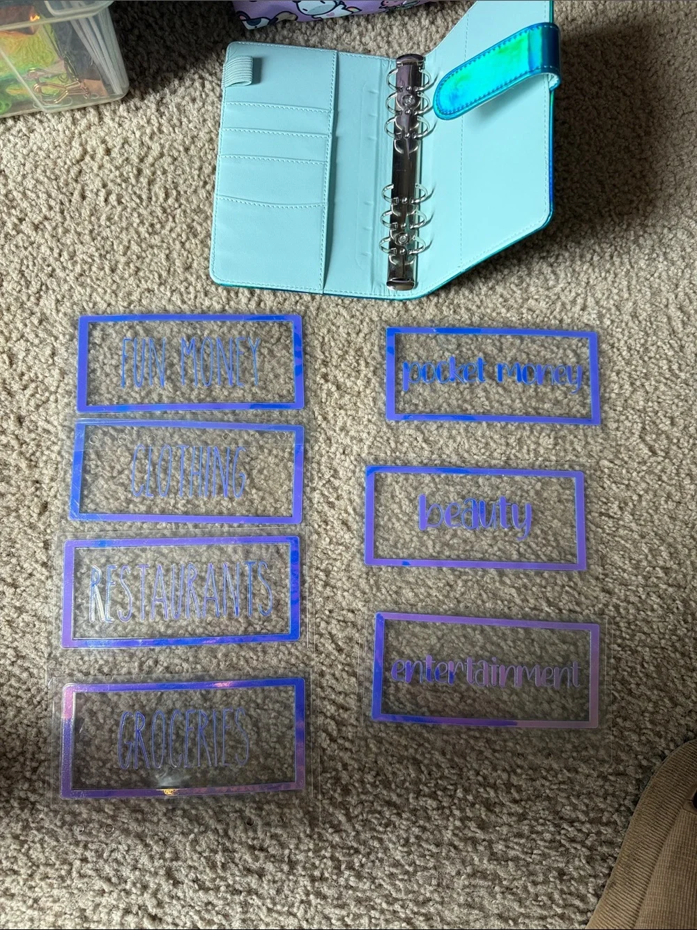 Holographic Blue 